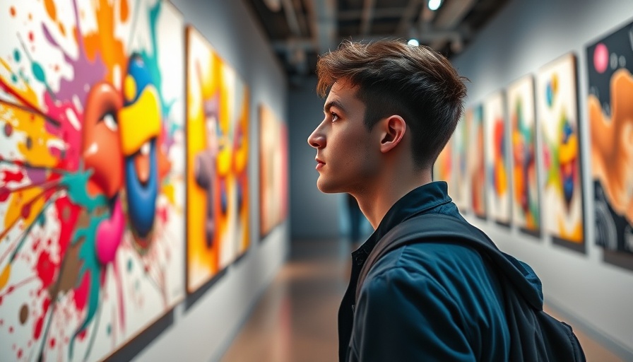 Colorful art installation in Atlanta museum, things to do in Atlanta.
