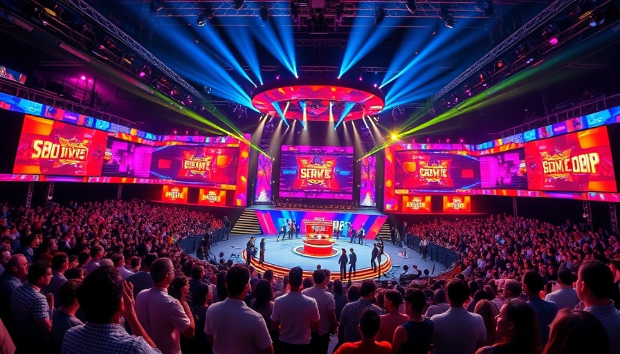 Family Feud filming Atlanta vibrant set and lively audience.