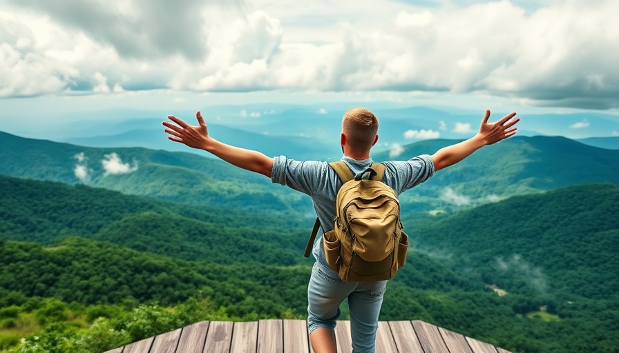 Stunning hike in Georgia with a breathtaking landscape view.