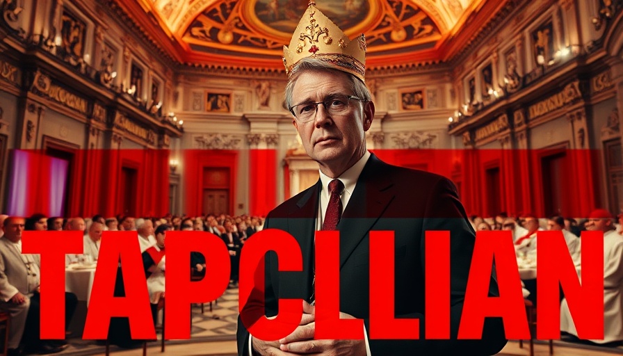 New Papal Conclave and its Impact on America - dynamic media collage
