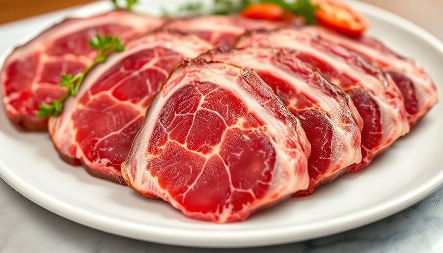 How to Tell If Your Kobe Beef Is Fake: Close-up of marbled beef.