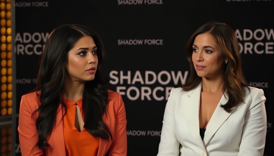 Interview setting for 'Shadow Force', Atlanta film events.
