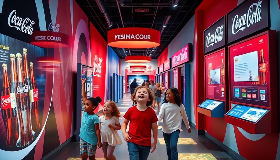 World of Coca-Cola Atlanta exhibits with children exploring.