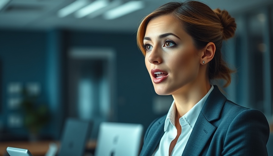 Ex-CIA insights discussion with a focused woman in professional attire.