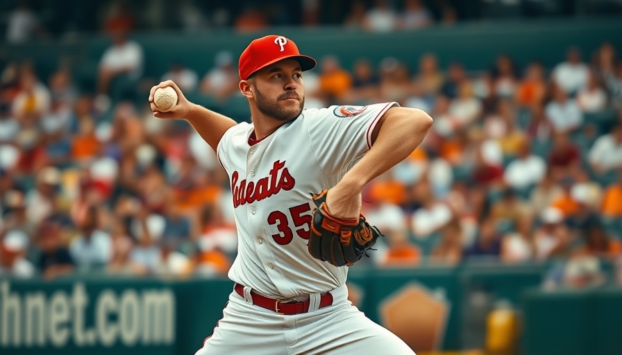 Atlanta Braves bullpen pitcher in dynamic action.