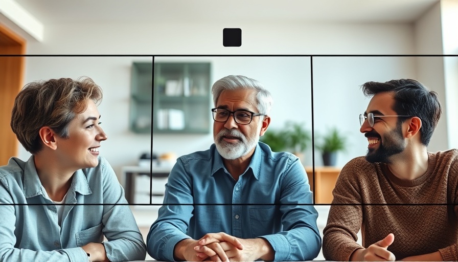 Video chat with three people discussing Atlanta culture.