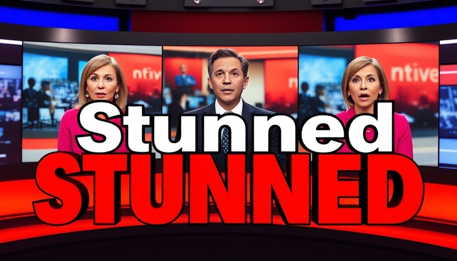 News anchors surprised by a Trump Oval Office stunt on TV.
