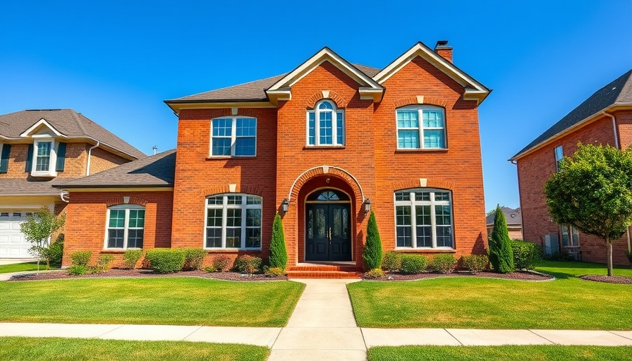 Affordable move-in ready home in Lithonia GA, brick two-story.