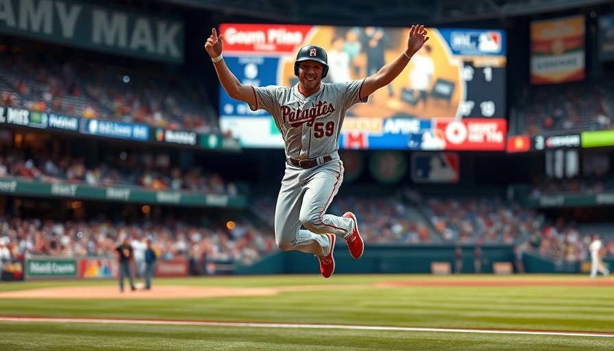 MLB player celebrates top play on field, highlighting predictions.
