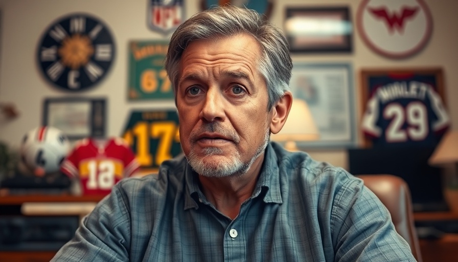 USC Trojans coach discussed future in interview setting, warm lighting.