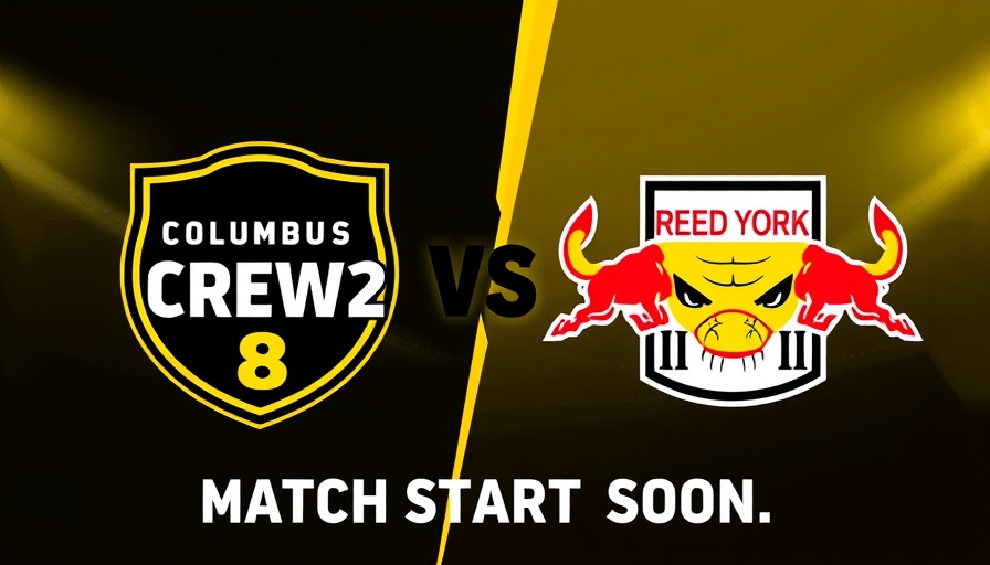 Columbus Crew 2 vs New York Red Bulls II match graphic, exciting design.