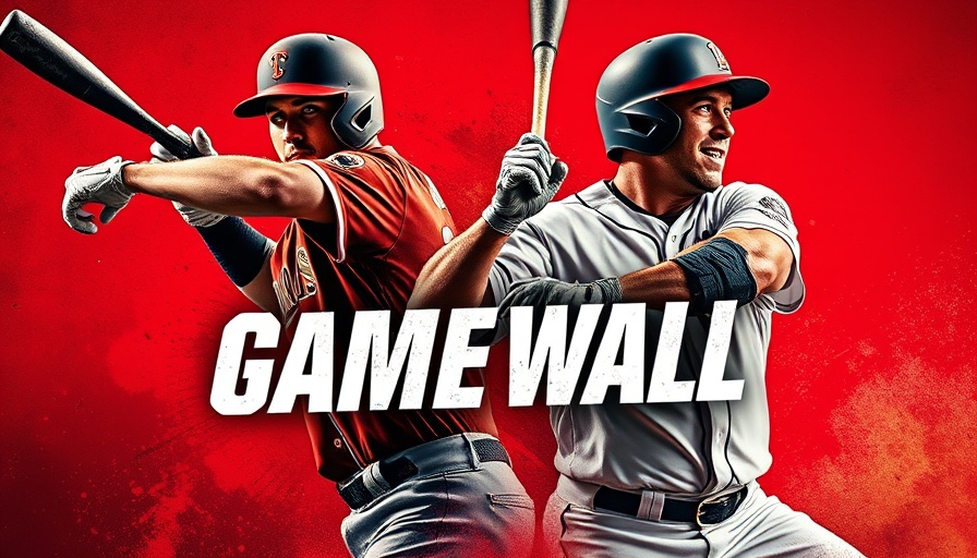 Impactful sports graphic with Jac Caglianone and baseball players.