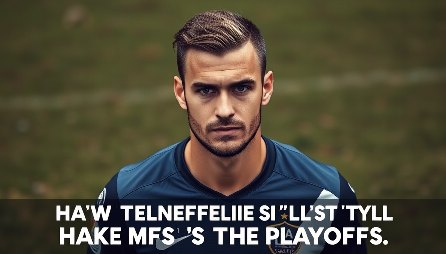 LA Galaxy player's humorous playoff promise with quote.