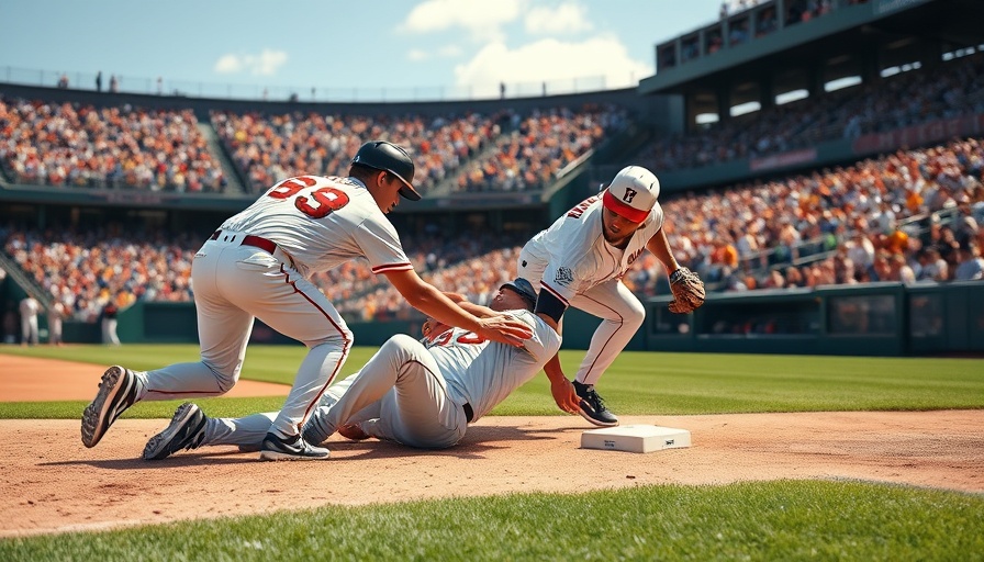 AI sports betting focus with dynamic baseball game action.