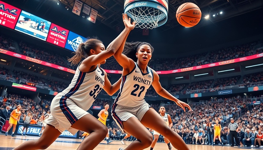 WNBA sports betting insights during an intense game.