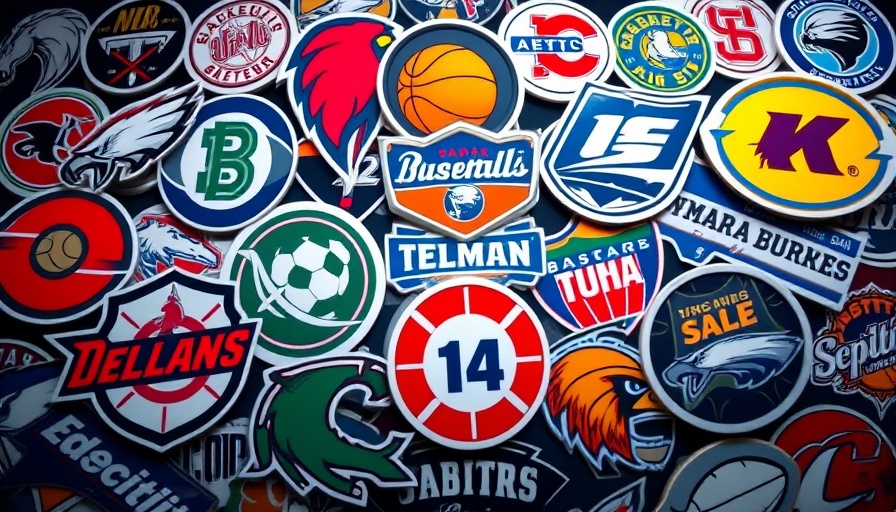 Vibrant basketball team logos showcasing AI sports betting theme.