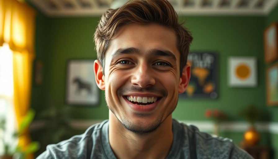 Oregon starting quarterback smiling and speaking on camera.