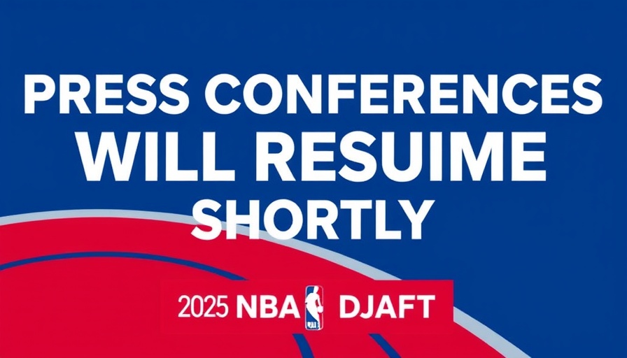 NBA 2025 Draft press conference message, AI sports betting.