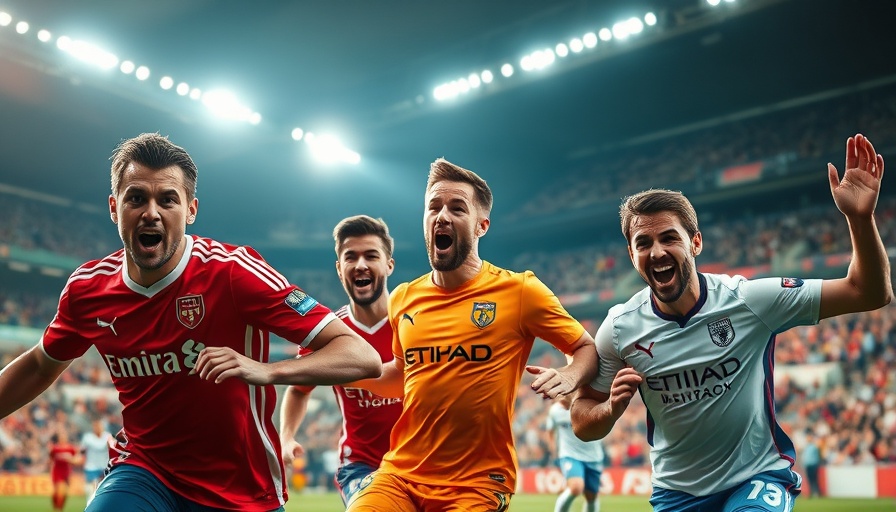 AI sports betting dynamic soccer match highlights.