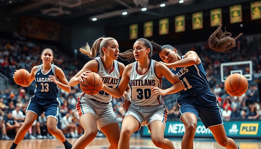 Intense women's basketball action in Commissioner’s Cup.