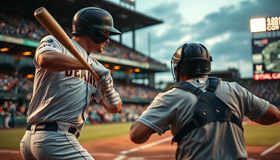 Exciting baseball game action highlighting sports rivalry.