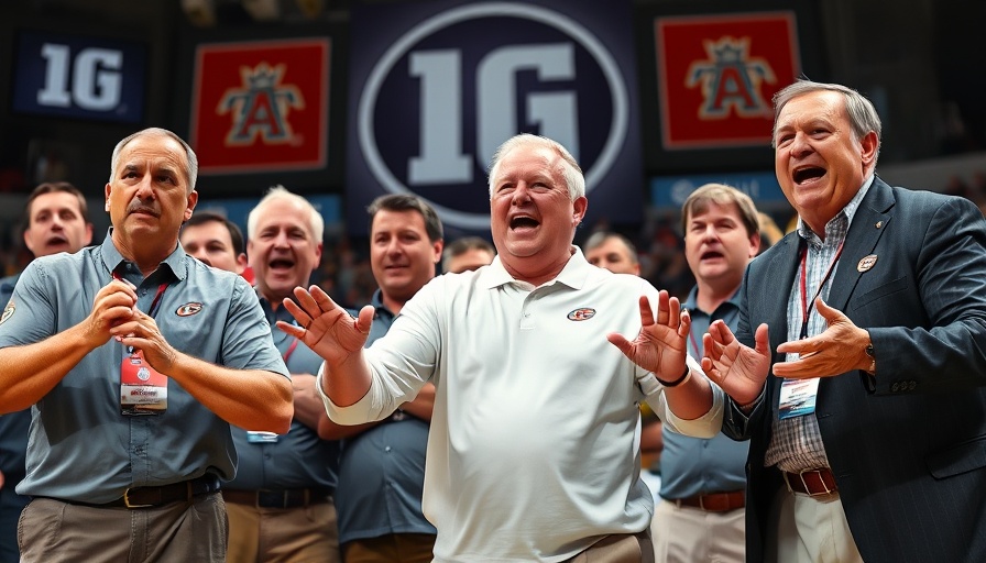 Big 12 College Football Playoff Contenders in energetic coaching scene.