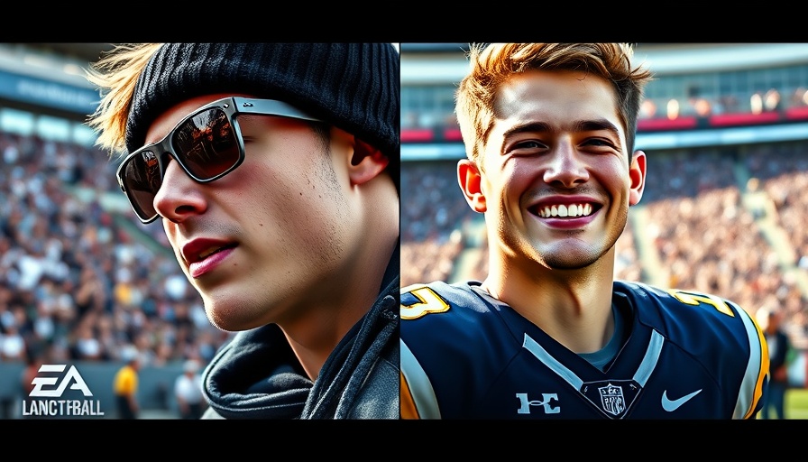 EA College Football 26 launch highlights with players, vibrant stadium setting.