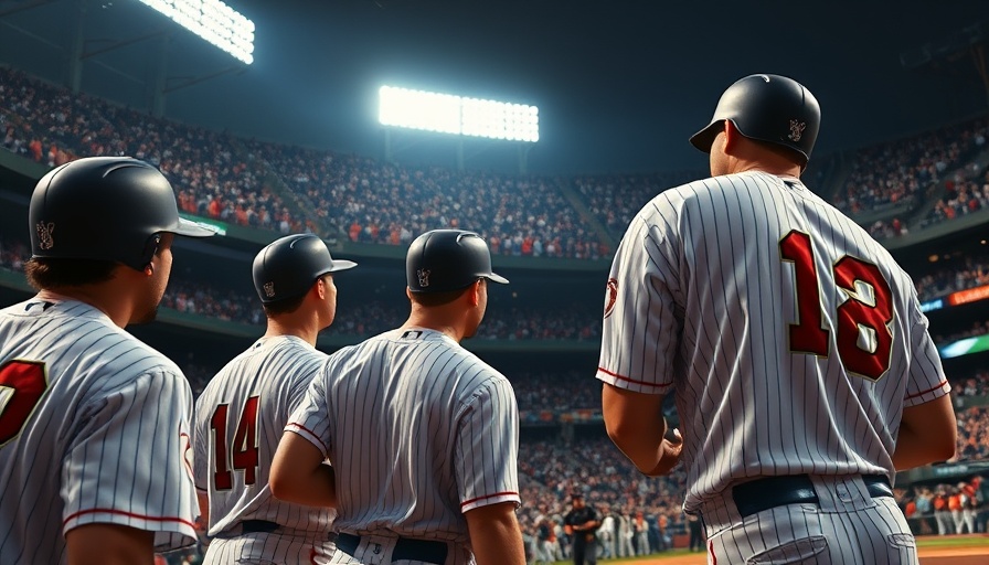 AI sports betting: thrilling baseball scene with players in action and cheering fans.
