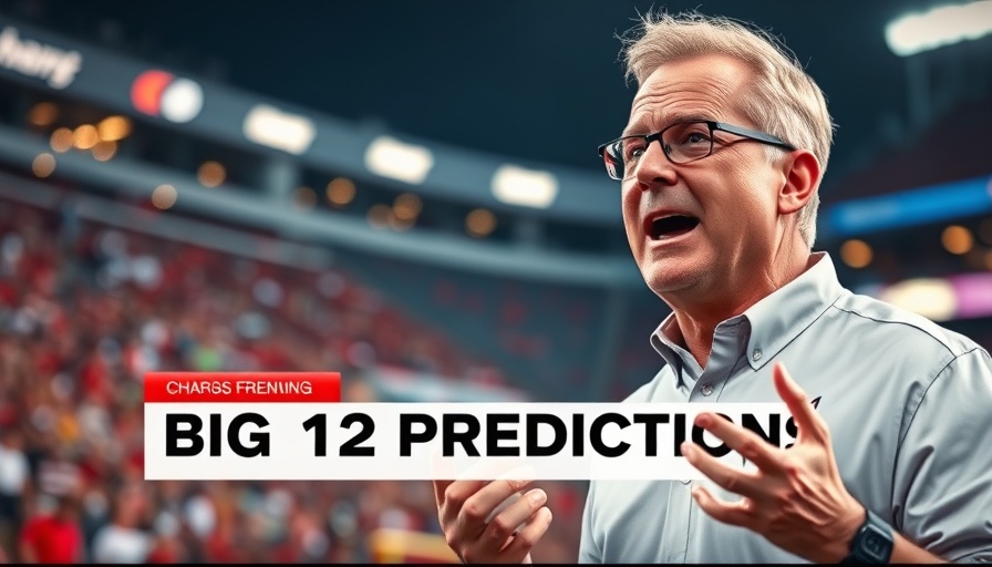 AI sports betting College GameDay discussion with coach on Big 12 2025.