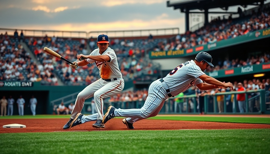 AI sports betting: Baseball scene, Texas vs. Angels game highlight.