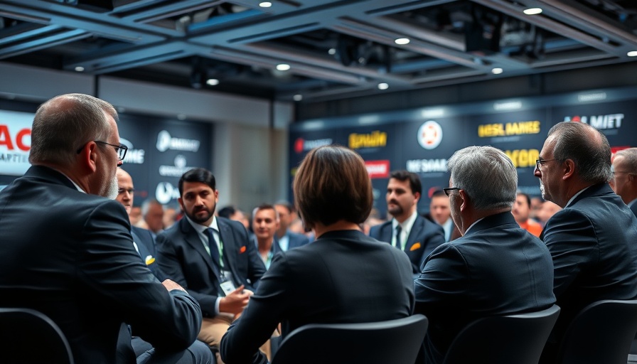 AI sports betting panel discussion with commentators at conference