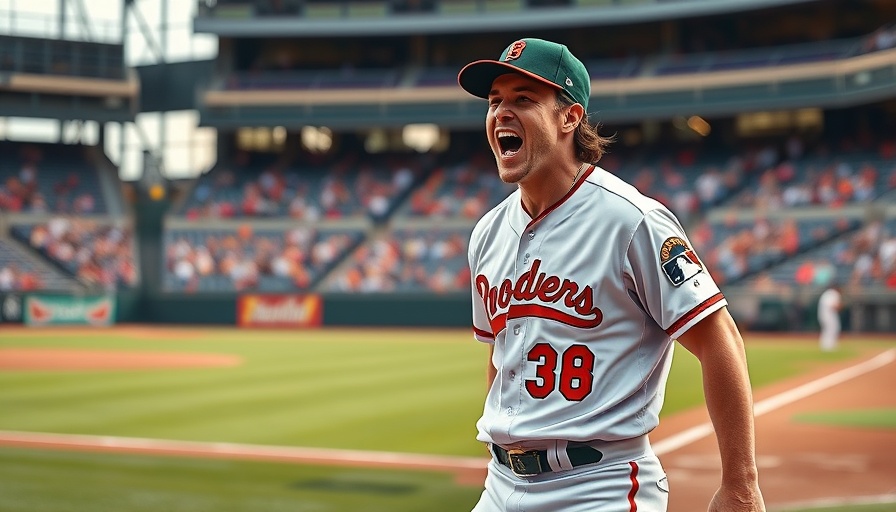 AI sports betting trends in baseball excitement imagery