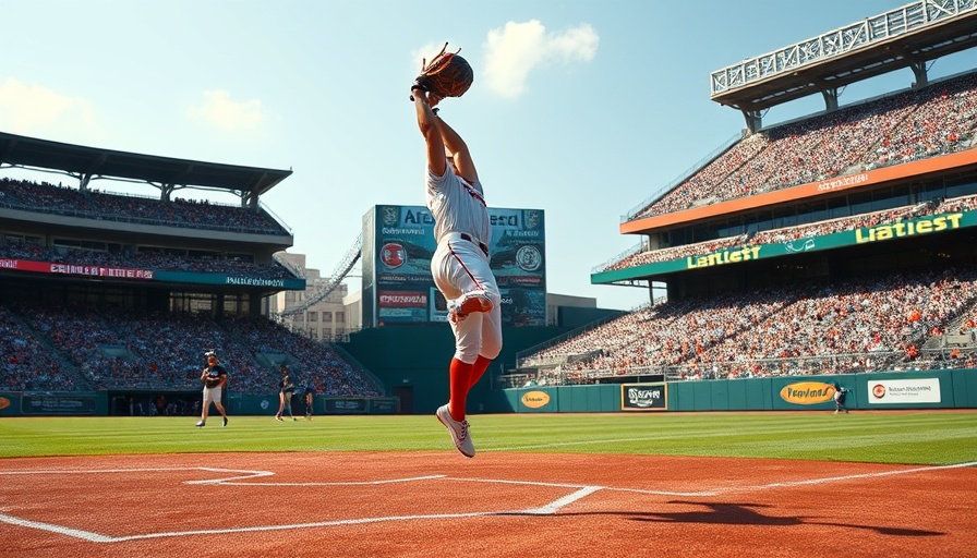 Athlete's impressive backflip catch in a baseball game, AI sports betting