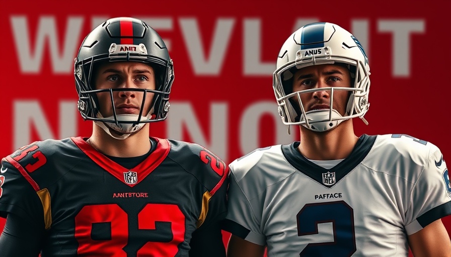 Atlanta Falcons injury news concerns with players in jerseys.