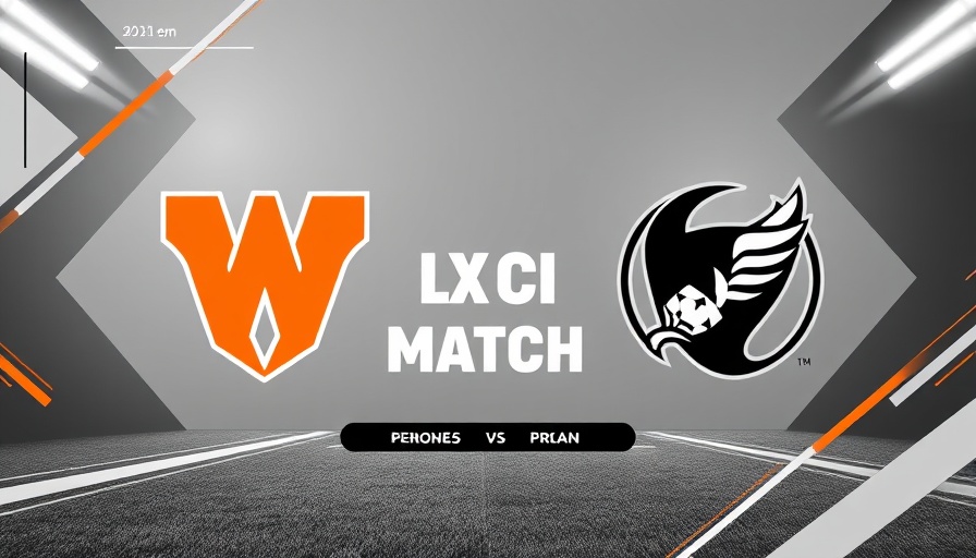 Soccer betting match announcement with team logos.