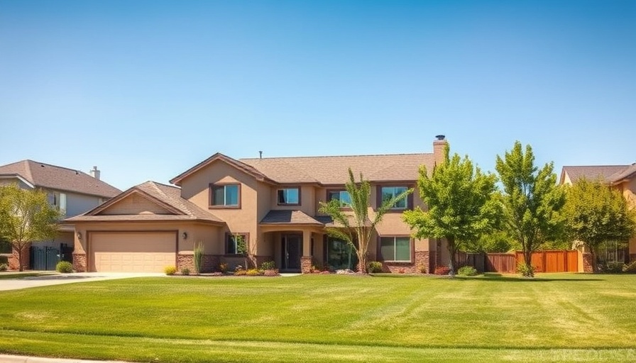 Modern suburban home for sale in Atlanta real estate market.