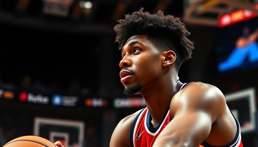 AI sports betting highlights in dynamic basketball scene.