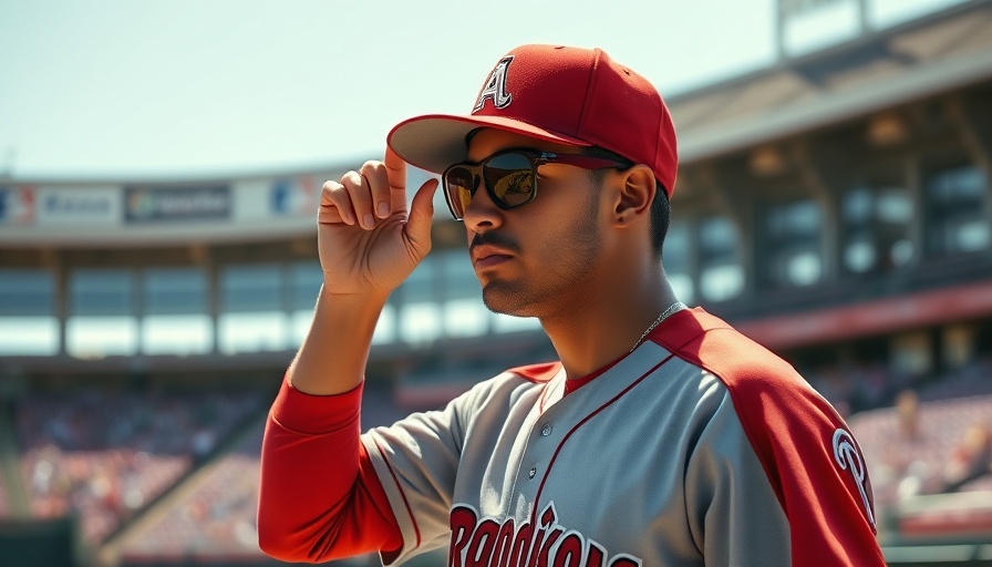 MLB player in uniform adjusting sunglasses, MLB postseason predictions.