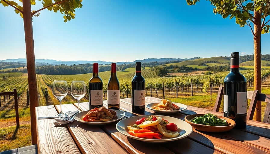 Napa Valley wineries lunch experiences with wine and gourmet dishes.