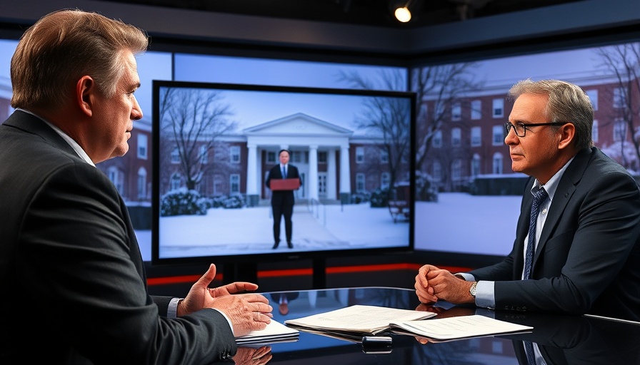 Live coverage of school shooting and mental health discussion on news panel.