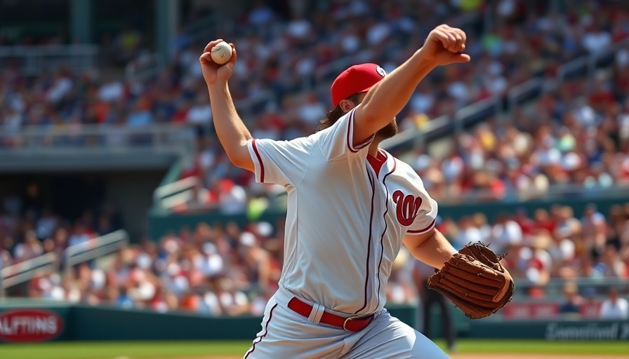 Baseball player pitching with intensity during Payton Tolle call-up game.