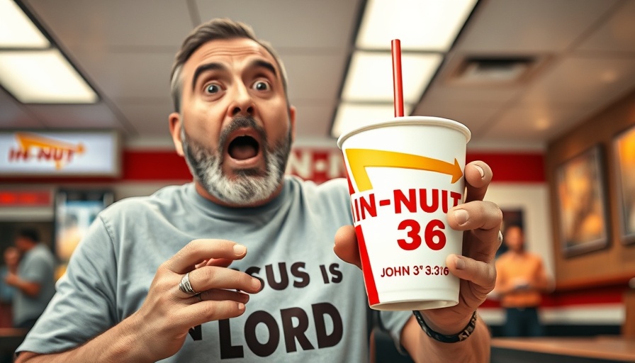 In-N-Out Burger Bible verse controversy discussion with reactions.