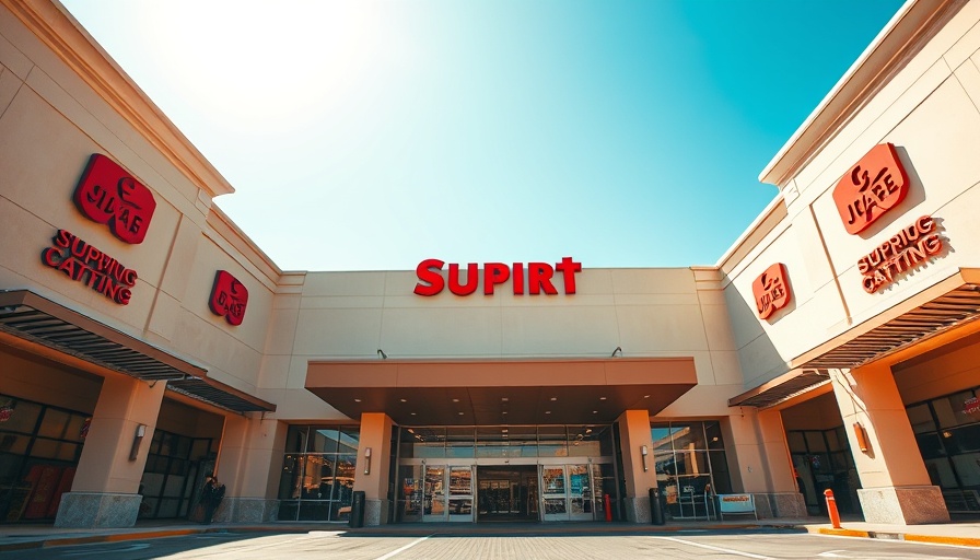 Explore a shopping center in Atlanta on a sunny day.