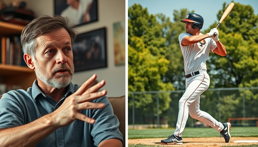 MLB predictions discussion with a baseball player in action.