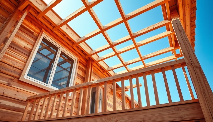House flipping ROI: Renovated deck under sunlight.