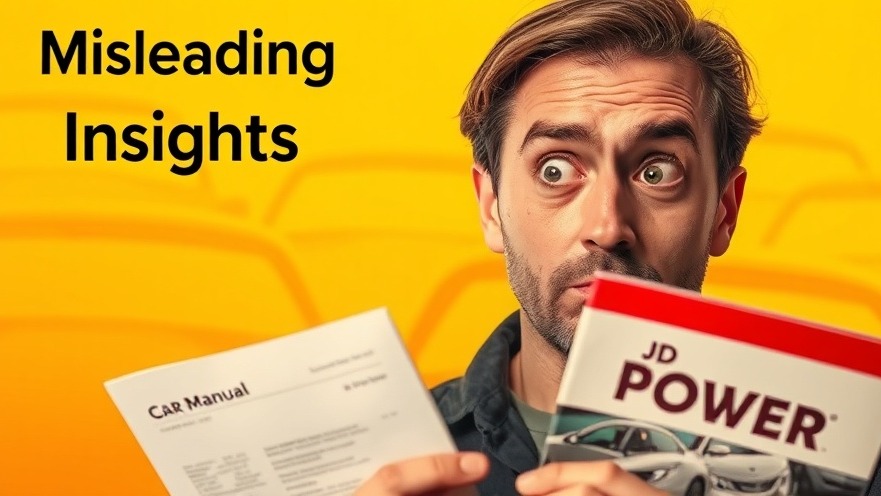 Person confused by car reliability studies holding a manual and JD Power report.