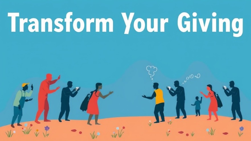 Transform your giving for business growth through local community engagement.