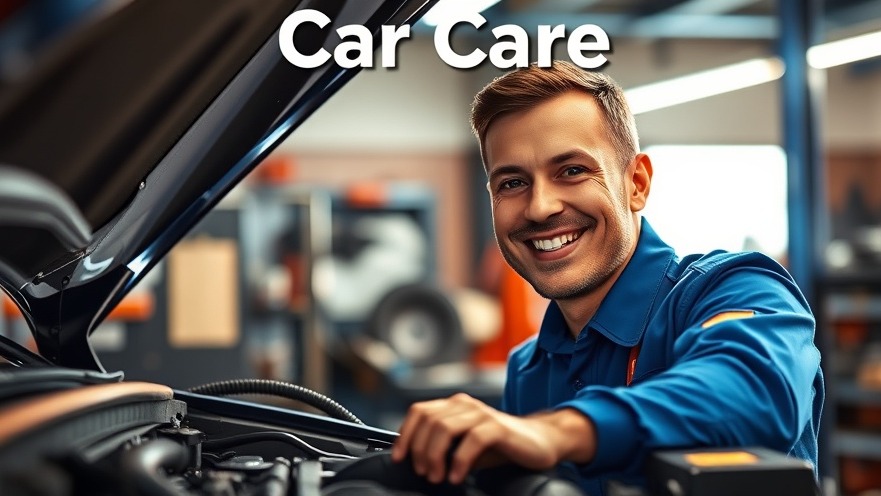Mechanic sharing vehicle longevity tips while working on an engine.