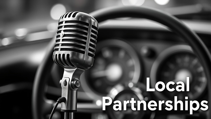Sleek vintage microphone symbolizing business collaboration for customer growth strategies.