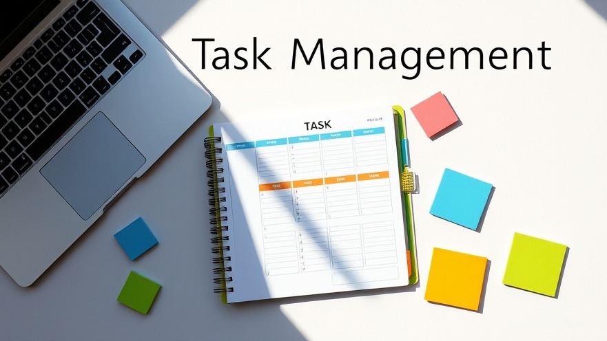 Colorful planner and sticky notes for task prioritization and organization techniques.